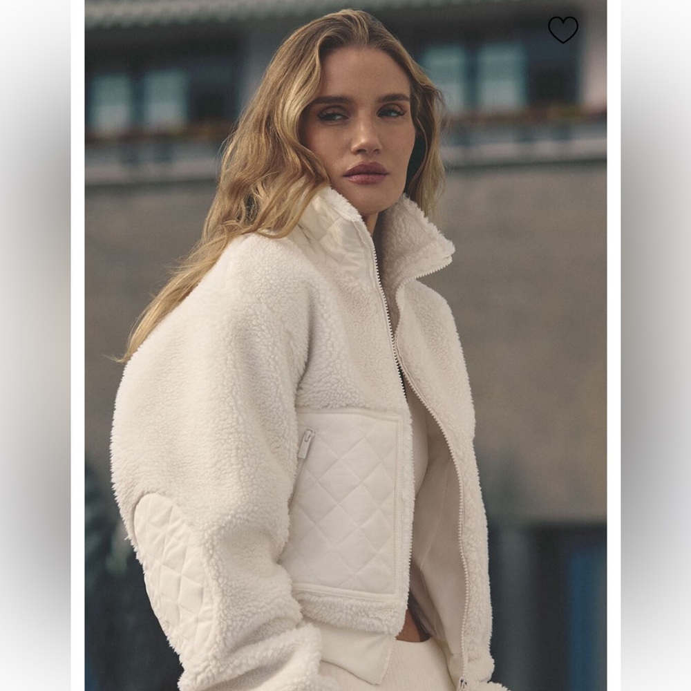 Sherpa Edge Bomber - Ivory